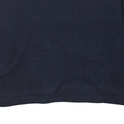 Calvin Klein Jeans Men's Blue Long Sleeve Logo T-Shirt Size L