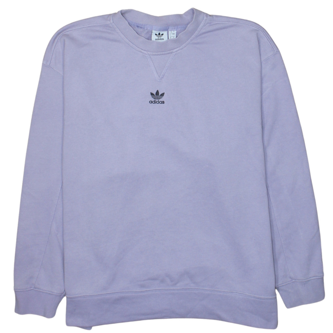 Womens UK Size 8 adidas Purple Pullover Sweatshirt