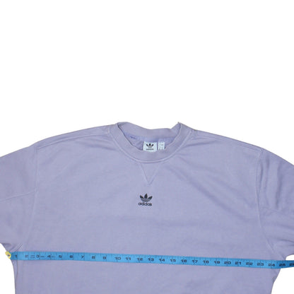 Womens UK Size 8 adidas Purple Pullover Sweatshirt