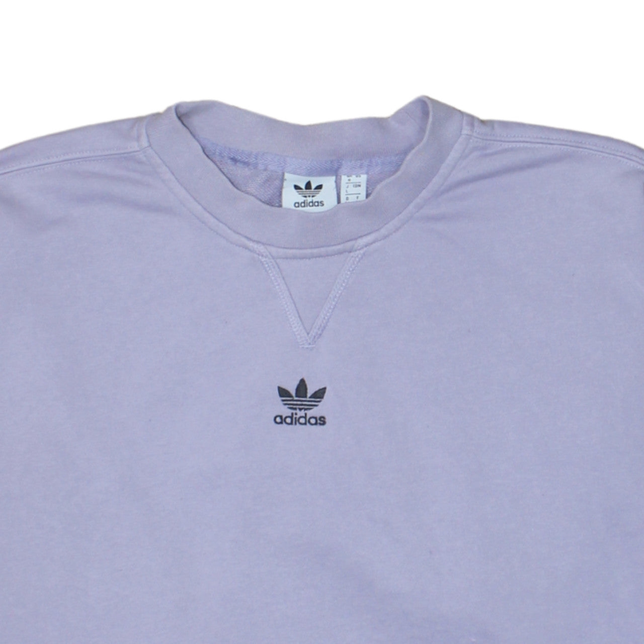 Womens UK Size 8 adidas Purple Pullover Sweatshirt