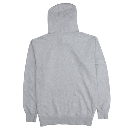 Quiksilver Men's Grey XL Pullover Hoodie Surf Logo Fleece Sweatshirt