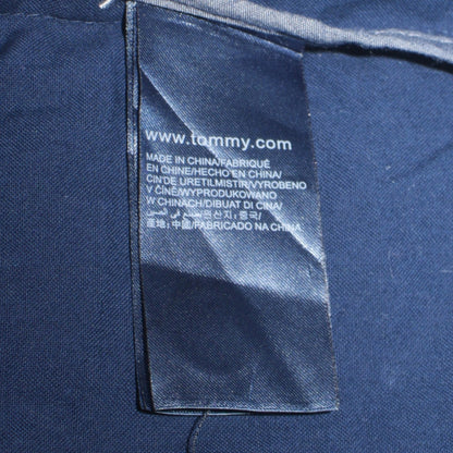 Tommy Hilfiger Men’s Blue Medium Bomber Jacket Full Zip Cotton