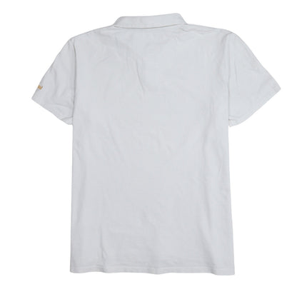 Timberland Men's White Cotton Regular Fit XL Polo Shirt