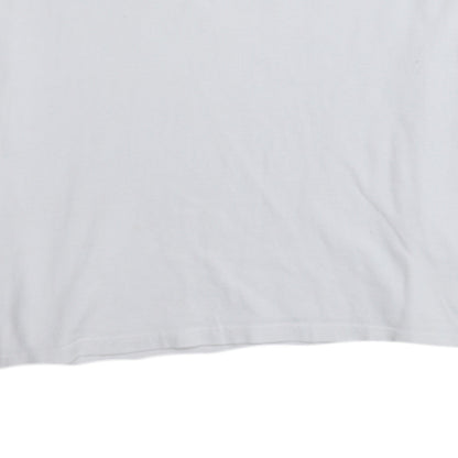 Timberland Men's White Cotton Regular Fit XL Polo Shirt