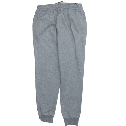 Puma Men’s Grey Jogger Sweatpants M Regular Fit Cotton Blend