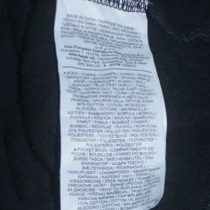 Nike Men's Black Small 1/2 Zip Sweatshirt Fleece Pullover