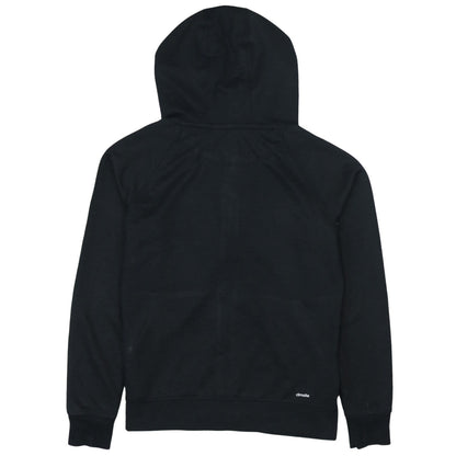 Adidas Womens Black Full Zip Climalite Hoodie Size S 8-10