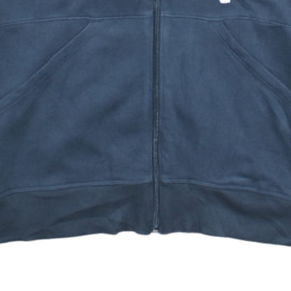 Under Armour Men’s Blue Full Zip Hoodie M Relaxed Fit Fleece