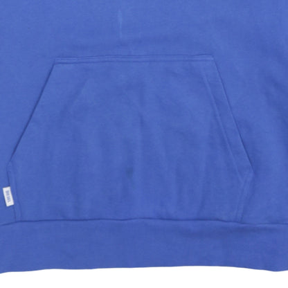 Diesel Mens Blue XS Pullover Hoodie Leisure Club Logo Fleece