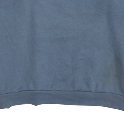 Puma Mens Blue Crew Neck Logo Sweatshirt XXL Regular Fit