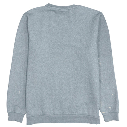 Puma Men's Grey Crew Neck Pullover Sweatshirt Size M