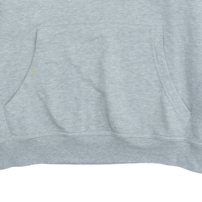 Champion Men's Grey XL Pullover Hoodie with Logo Print