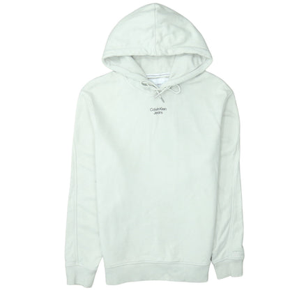 Calvin Klein Jeans Men's Beige Pullover Hoodie Size M