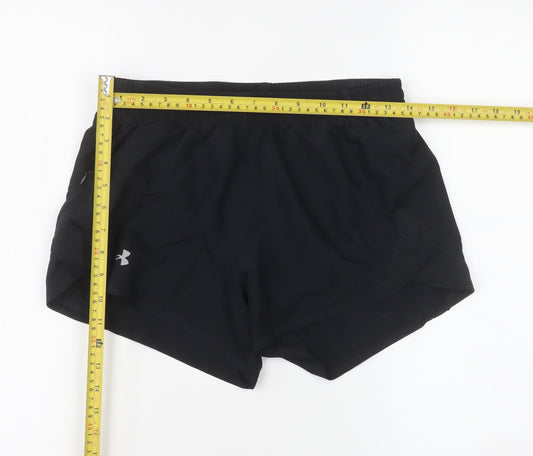 Under Armour Women's Black XS Athletic Running Shorts