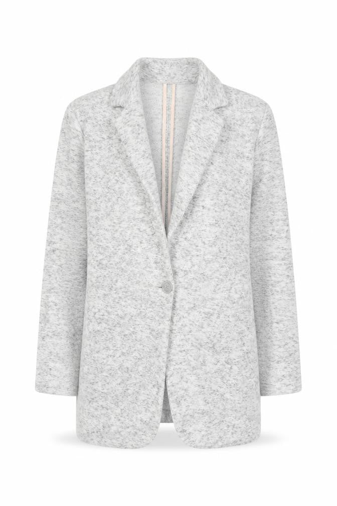 Miss Selfridge Women’s Grey Knit Mid-Length Blazer Jacket Size 6