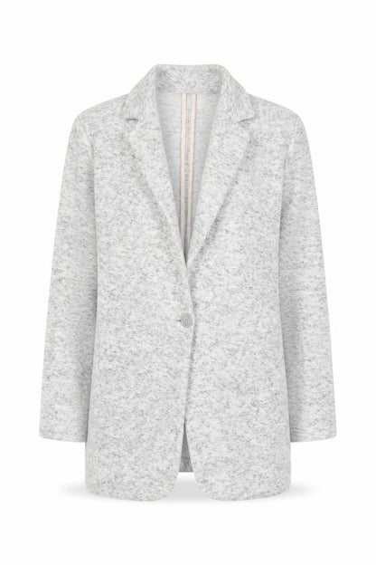 Miss Selfridge Women’s Grey Knit Mid-Length Blazer Jacket Size 6