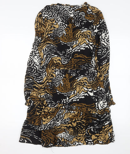 Next Women’s Multicoloured Viscose Shift Dress Size 10
