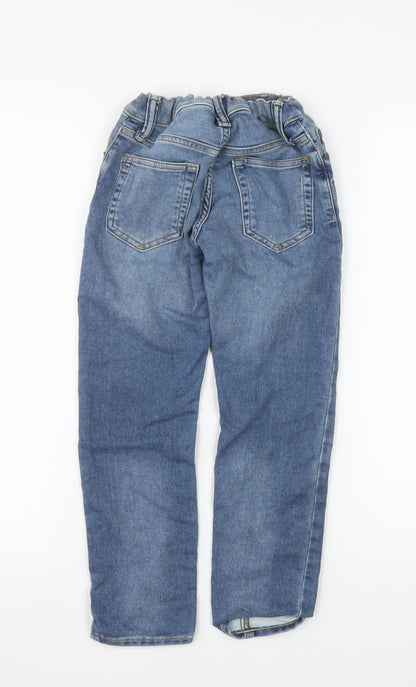 GAP Kids Boys Blue Straight Jeans Age 7 Years Regular Fit Denim