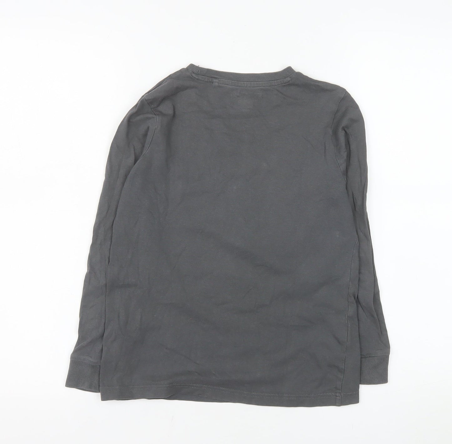 Boys UK Size 9-10 Years Pokémon Grey Basic T-Shirt