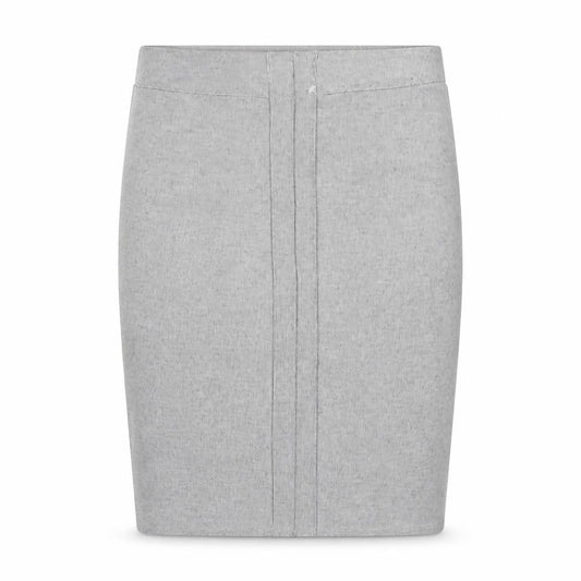 Stradivarius Women’s Grey Pencil Skirt Size M Jersey Stretch Workwear