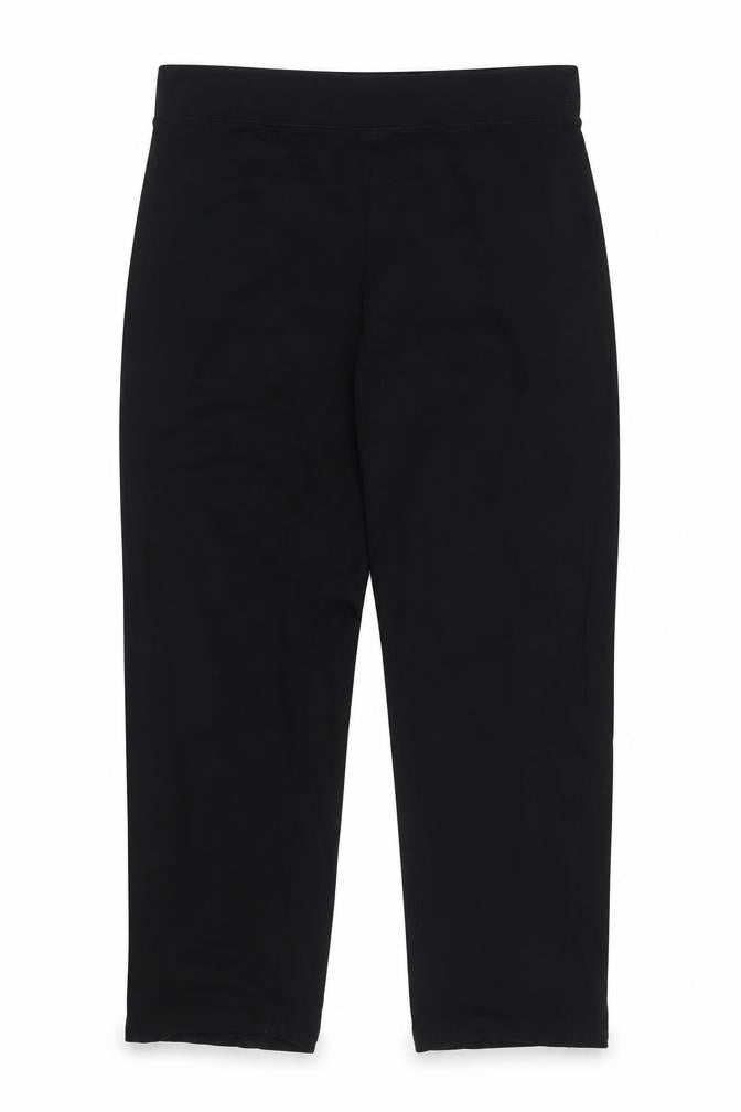 Dunnes Women's Black Cotton Stretch Ankle Leggings Size 12