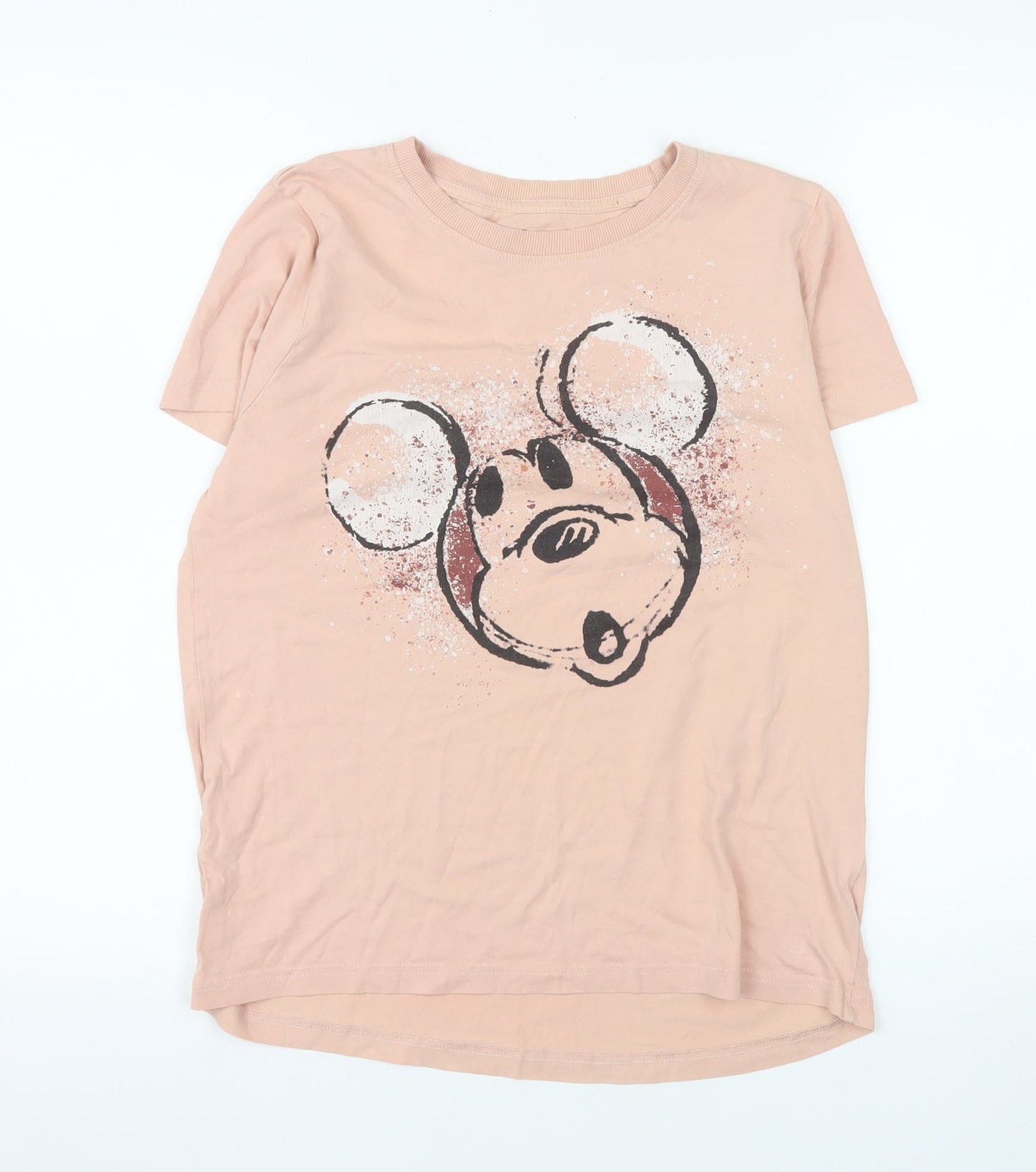 Disney Women’s Pink Mickey Mouse Graphic T-Shirt XS