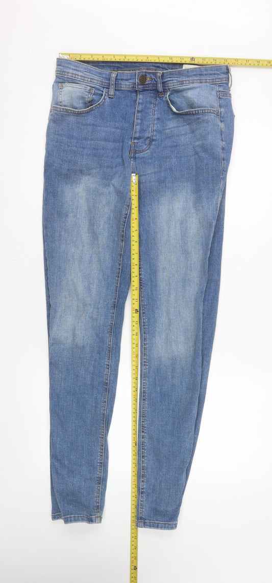Denim Co Mens Blue Slim Fit Stretch Jeans W30 L32