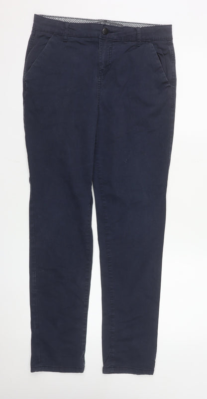Denim Co Boys Navy Blue Slim Fit Chino Trousers 13-14 Years