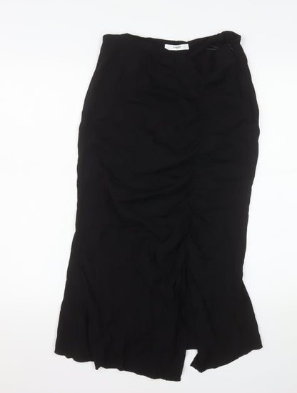 Lovechild 1979 Women's Black Midi Pencil Skirt Size 8 Stretch Viscose