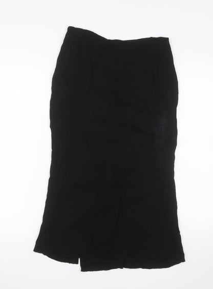 Lovechild 1979 Women's Black Midi Pencil Skirt Size 8 Stretch Viscose