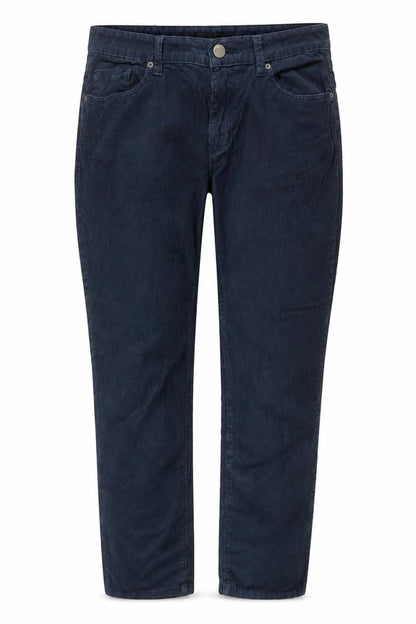 BDG Boys Blue Corduroy Slim Chino Trousers Size 30