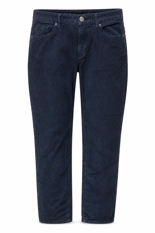BDG Boys Blue Corduroy Slim Chino Trousers Size 30