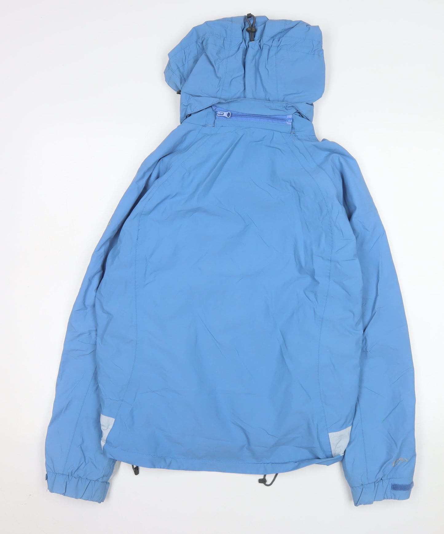 Regatta Women Blue Waterproof Hooded Rain Jacket Size 12