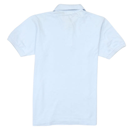 Lacoste Mens Blue Cotton Short Sleeve Polo Shirt Size S