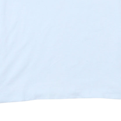 Lacoste Mens Blue Cotton Short Sleeve Polo Shirt Size S