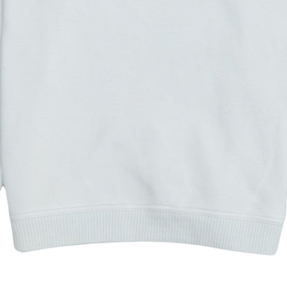 FILA Boys White Logo Pullover Sweatshirt Age 12 Regular Fit Crew Neck