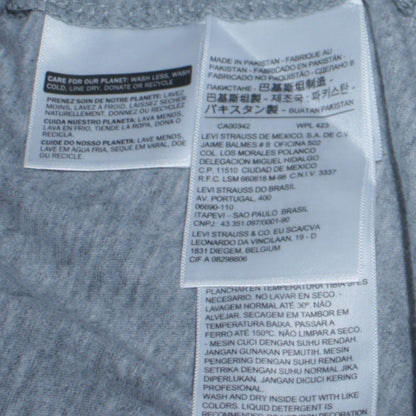 Levi's Men's Grey XS Graphic Print Crew Neck T-Shirt