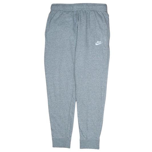 Nike Men's Grey Jogger Sweatpants S Regular Fit Elastic Waist