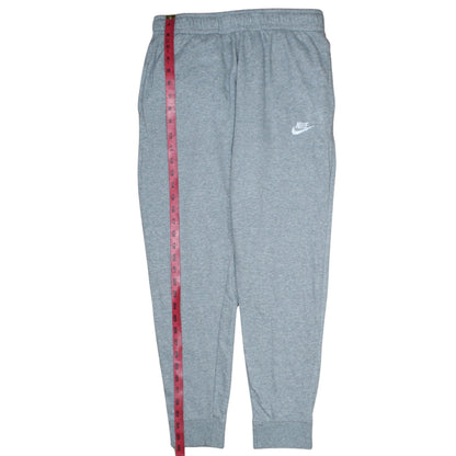 Nike Men's Grey Jogger Sweatpants S Regular Fit Elastic Waist