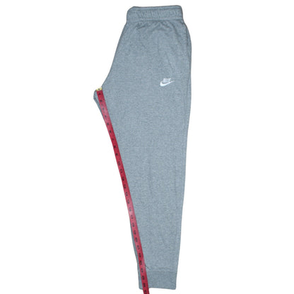Nike Men's Grey Jogger Sweatpants S Regular Fit Elastic Waist
