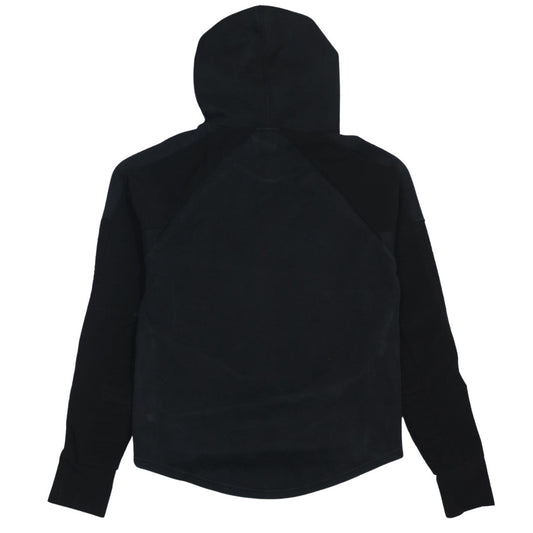 Puma Women's Black Hoodie Size 8 Pullover Raglan Sleeve Sportswear