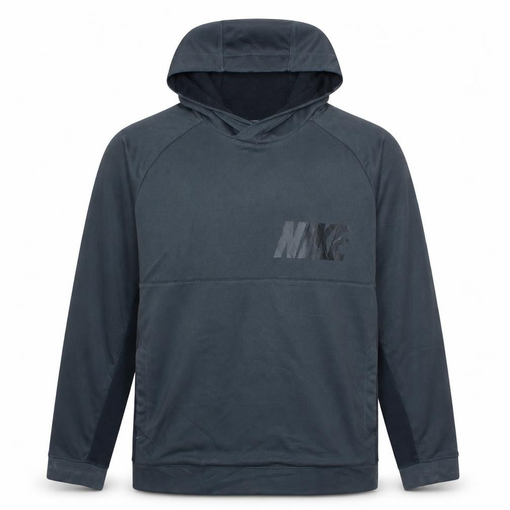 Nike Men's Blue Pullover Hoodie Size L Sportswear Lightweight