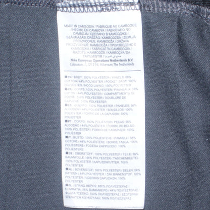 Nike Men's Blue Pullover Hoodie Size L Sportswear Lightweight