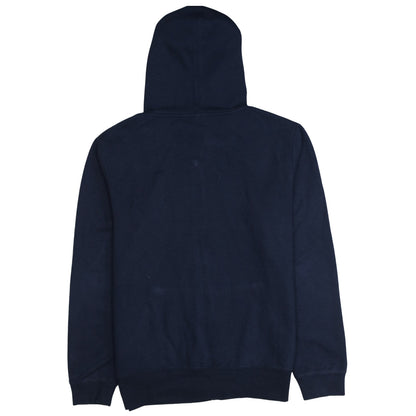 FILA Men's Blue Full Zip Hoodie Size M Logo Sportswear