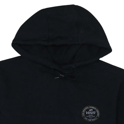 Vans Men's Black Medium Pullover Hoodie with Logo Graphic