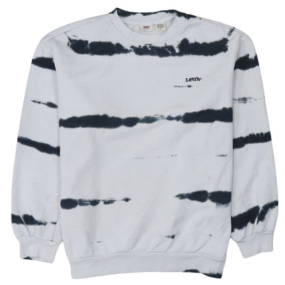 Levi's Men's Multicoloured Tie-Dye Crew Neck Sweatshirt Size S