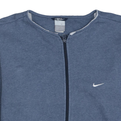 Nike Air Max Women Blue Full Zip Track Jacket Size L