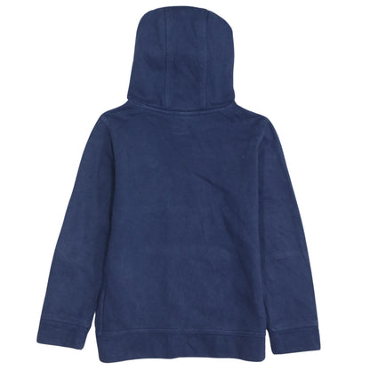 Nike Boys Blue Pullover Hoodie 6-7 Years Classic Fleece Sweatshirt