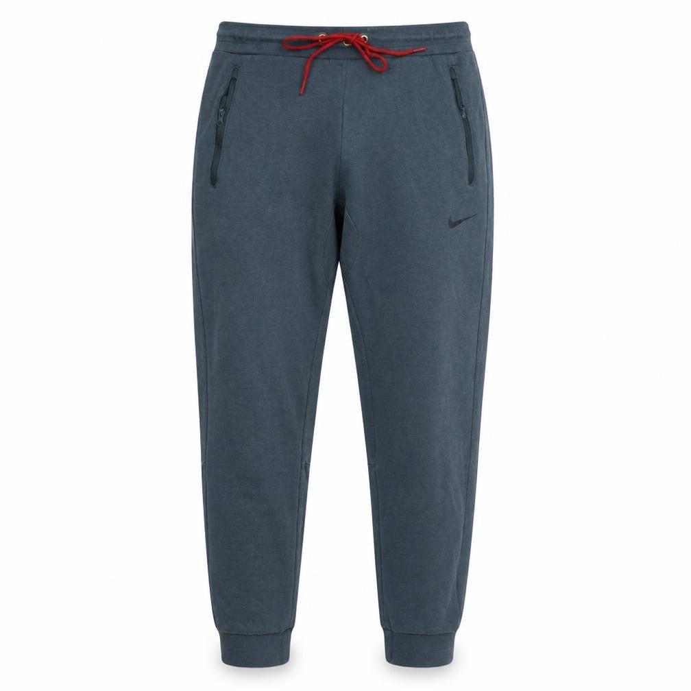 Nike Men's Blue Jogger Sweatpants M Regular Fit Zip Pockets
