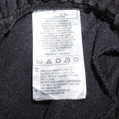 Adidas Men's Black Jogger Sweatpants S Regular Fit Fleece Tapered Activewear